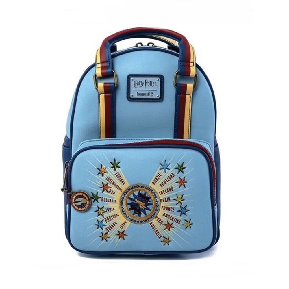 Loungefly Harry Potter Mini Backpack Quidditch World Cup Bag Virtual Con 2020